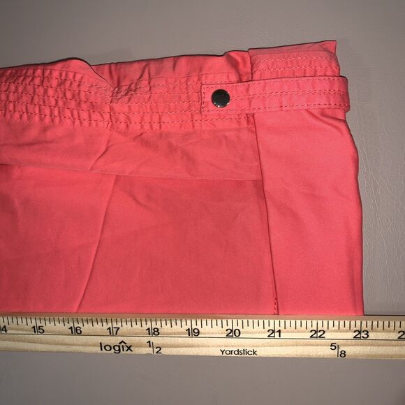 Chico’s Women’s Crop Pants Size 00 Pink Mid Rise - Picture 6 of 6